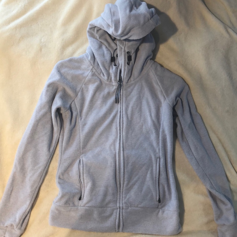 Fleece activewear jacket